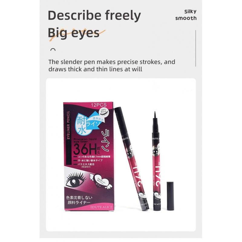EL06 Makeup 36H Eyeliner Waterproof Quick-Drying Liquid Eyeliner