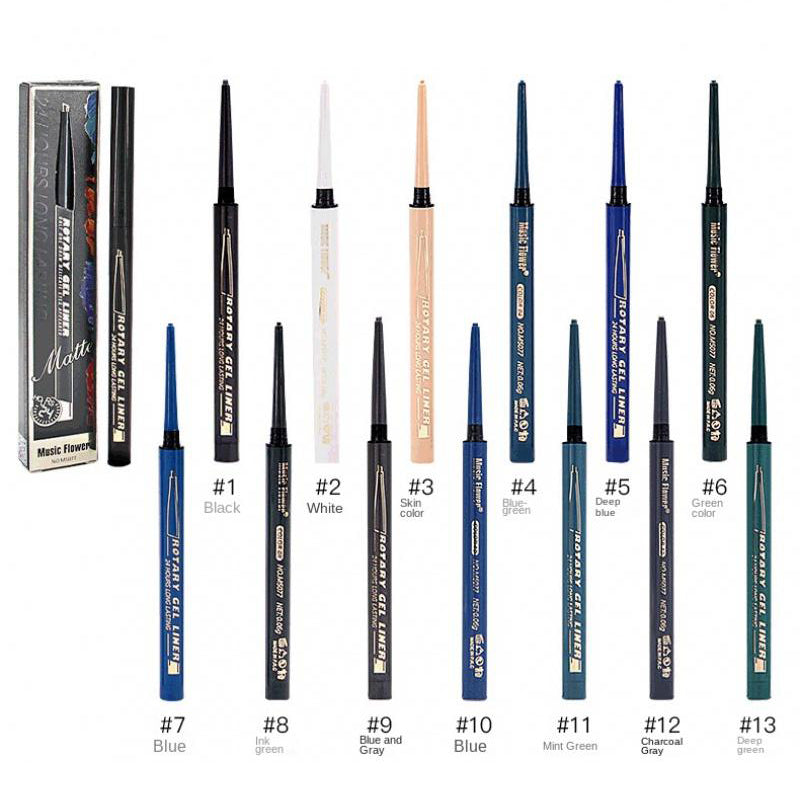 EL11 Color Waterproof Eyeliner Not Smudge Lower Eyelid Crouching Silkworm Eyeliner Pen