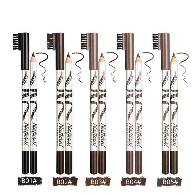Eb03 Menow Miele P135 Eyebrow Pencil Fine Eyebrow Five Colors Distinct Look Makeup