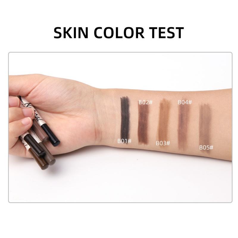 Eb03 Menow Miele P135 Eyebrow Pencil Fine Eyebrow Five Colors Distinct Look Makeup