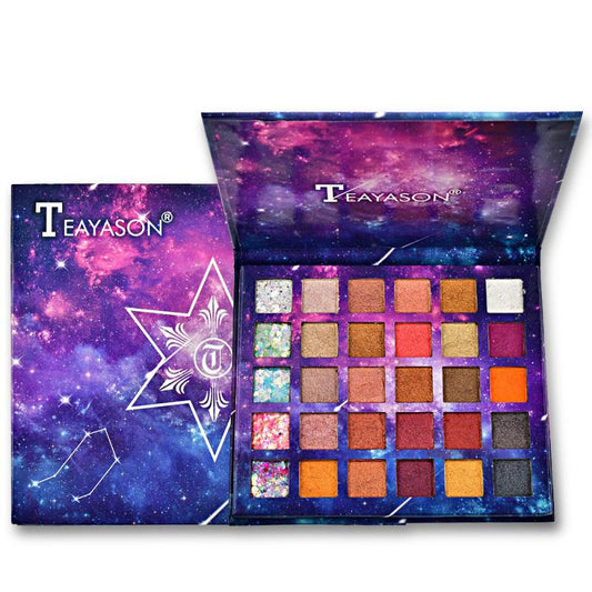 ES07 Sequin Gel Eye Shadow Shimmering Powder Shimmer Pearlescent Wet Mashed Potatoes Eye Shadow Not Easy to Makeup Multicolor Eye Shadow Plate