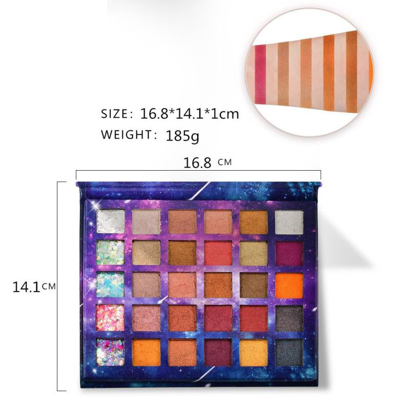 ES07 Sequin Gel Eye Shadow Shimmering Powder Shimmer Pearlescent Wet Mashed Potatoes Eye Shadow Not Easy to Makeup Multicolor Eye Shadow Plate