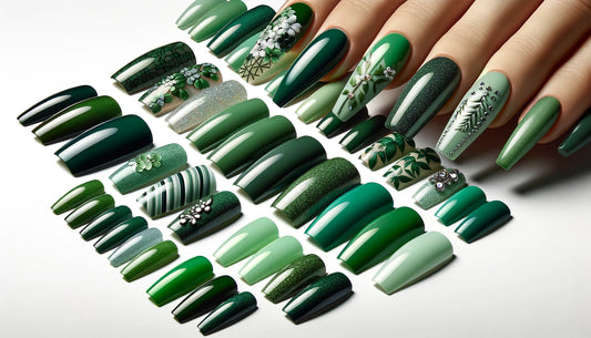 Why Green Press-On Nails?