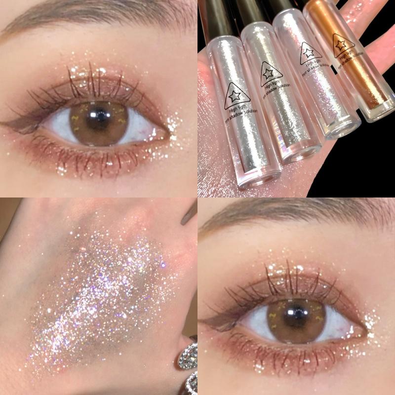 ES08 a Drop of Tears Liquid Eye Shadow Shiny Crystal Shimmer Sequins Eye Shadow Pen Brightening Monochrome Liquid Eye Shadow Face Lift Cream