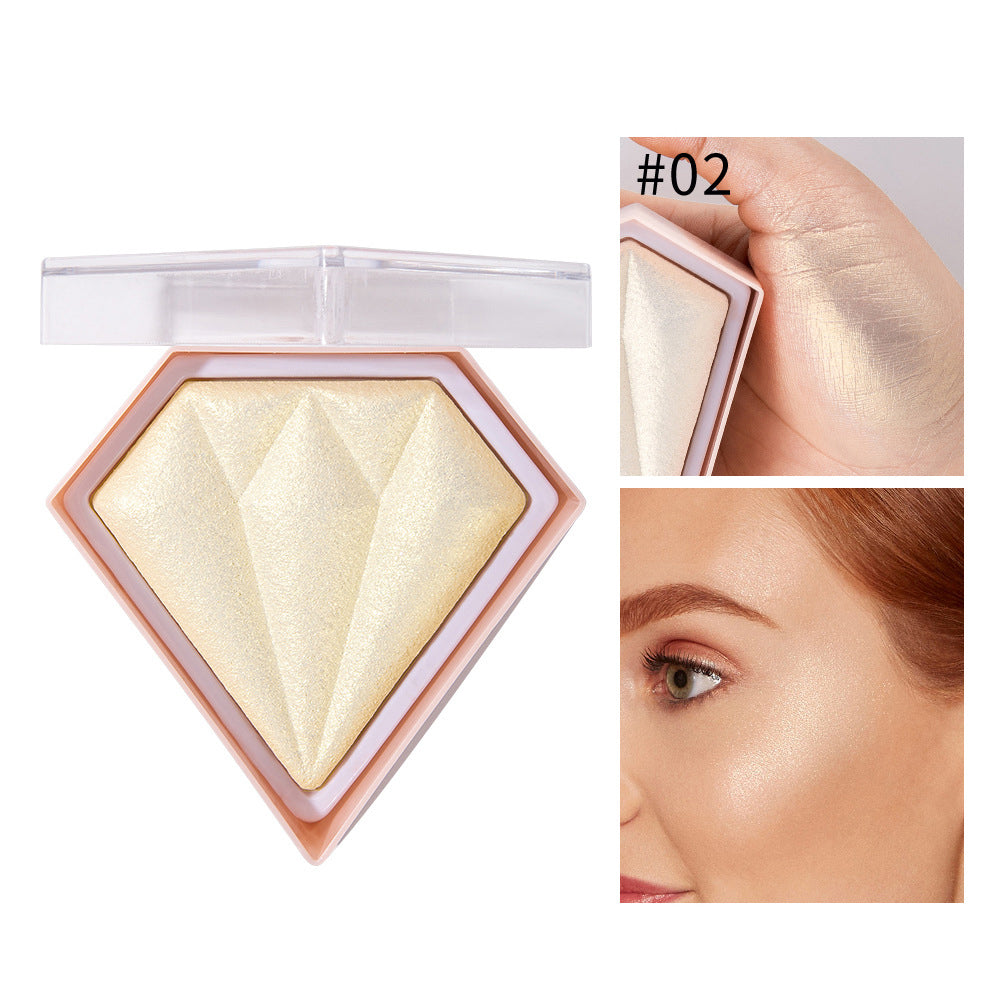 HL02 Brightening Skin Color Repair Glitter Nose Shadow Modification Three-Dimensional Brightening Diamond Highlight Powder