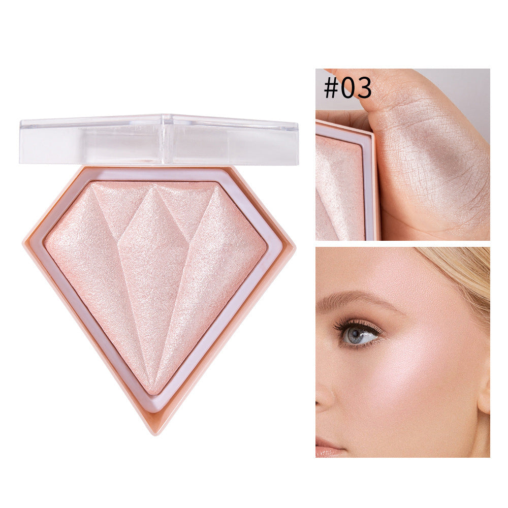 HL02 Brightening Skin Color Repair Glitter Nose Shadow Modification Three-Dimensional Brightening Diamond Highlight Powder