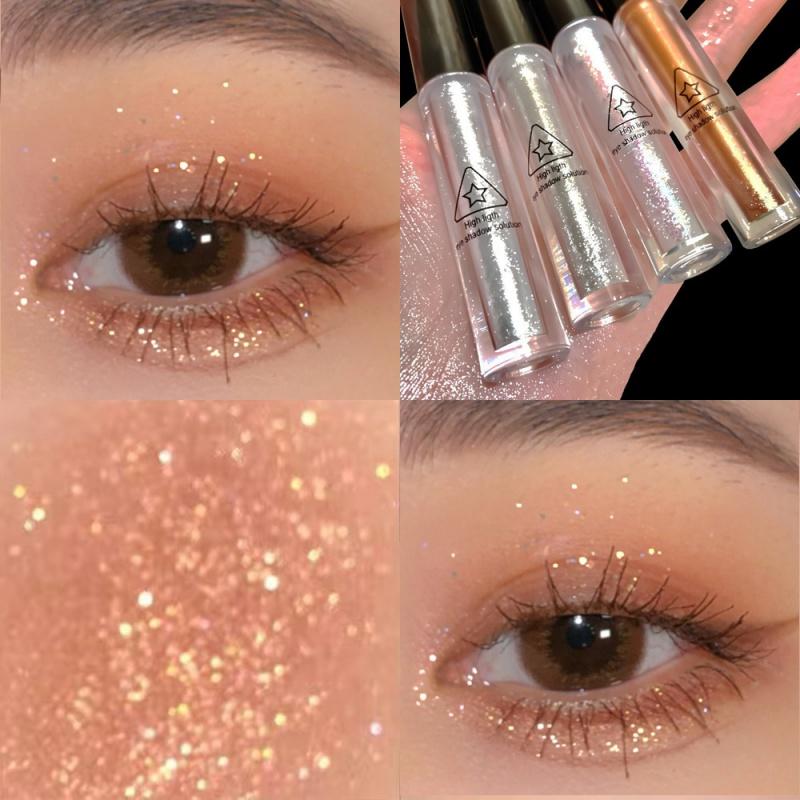 ES08 a Drop of Tears Liquid Eye Shadow Shiny Crystal Shimmer Sequins Eye Shadow Pen Brightening Monochrome Liquid Eye Shadow Face Lift Cream