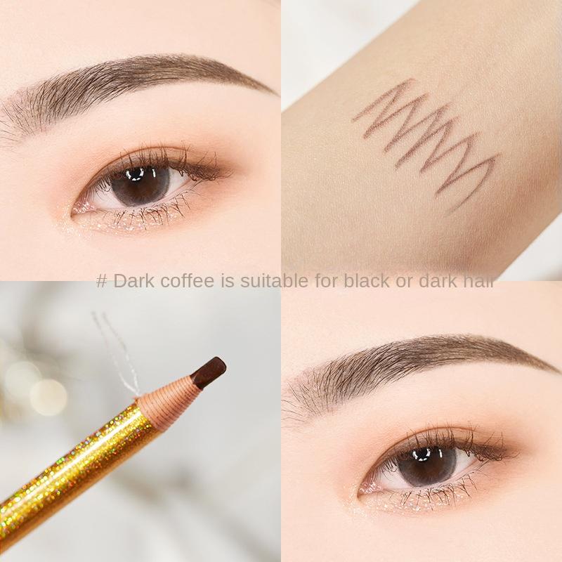 EB06 New Laser Line Drawing Eyebrow Pencil Waterproof Sweat-Proof Long Lasting and Does Not Fade Easy to Draw Makeup for Beginners