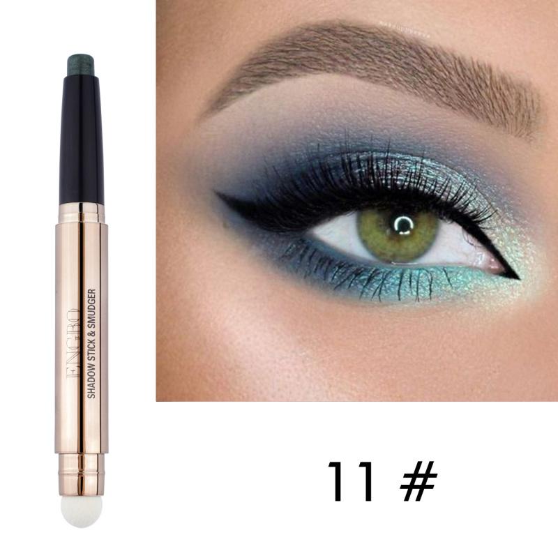 ES10 New Double-Headed Monochrome Eyeliner Pen Pearlescent Crouching Silkworm Eyeshadow Highlight Not Smudge Beauty Makeup