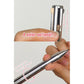 Eb02 Multifunctional Eyebrow Pencil Four-in-One Beauty Tool Four-Color Rotation round Beads Eyebrow Pencil