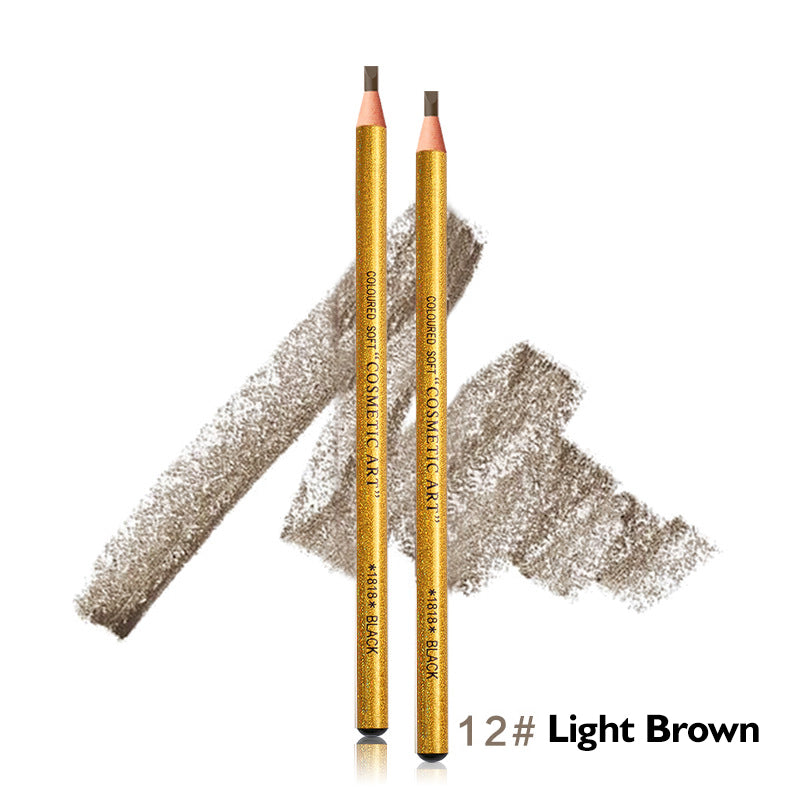 EB06 New Laser Line Drawing Eyebrow Pencil Waterproof Sweat-Proof Long Lasting and Does Not Fade Easy to Draw Makeup for Beginners