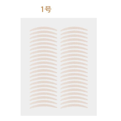EM07 Partial Lace Double Eyelid Stickers Water Sticking Fine Adjustment Eye Beauty Tape Breathable Mesh Water Sticking Invisible Adjustment Type