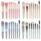 New Mini 8 Makeup Brushes Set Eye Shadow Brush Lash Comb Blush Loose Powder Brush Makeup Brush