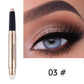 ES10 New Double-Headed Monochrome Eyeliner Pen Pearlescent Crouching Silkworm Eyeshadow Highlight Not Smudge Beauty Makeup