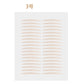 EM07 Partial Lace Double Eyelid Stickers Water Sticking Fine Adjustment Eye Beauty Tape Breathable Mesh Water Sticking Invisible Adjustment Type
