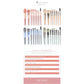 New Mini 8 Makeup Brushes Set Eye Shadow Brush Lash Comb Blush Loose Powder Brush Makeup Brush