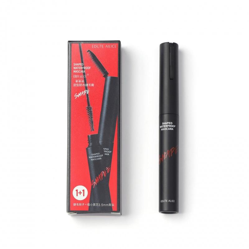 MS01 Waterproof Mascara Curling Thick Not Easy to Smudge with Lash Comb Cross-Border Mascara Makeup