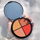 BL03 Leopard Print Gradient Blush Matte Shimmer Three-Dimensional Natural Nude Makeup Lasting Repair Rouge