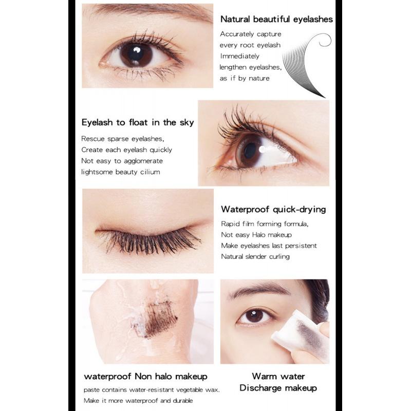 MS04 Fengying Thick Curl 4D Mascara Black Waterproof Not Smudge Everlong Mascara