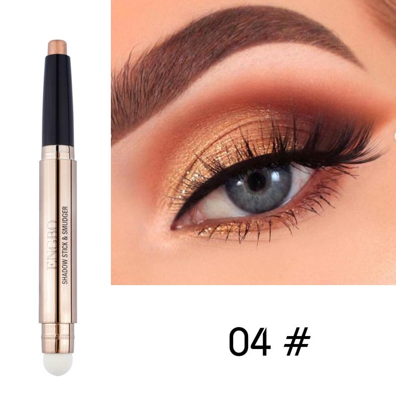 ES10 New Double-Headed Monochrome Eyeliner Pen Pearlescent Crouching Silkworm Eyeshadow Highlight Not Smudge Beauty Makeup