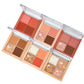 ES12 4 Color Eyeshadow Small Kit Ins Earth Color Four Grid Eye Shadow Plate Portable Models