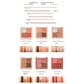 ES12 4 Color Eyeshadow Small Kit Ins Earth Color Four Grid Eye Shadow Plate Portable Models