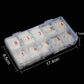 500pcs Fake Nails French Manicure Acrylic False Nails