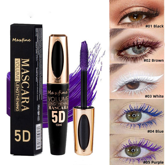 MS05 5D Mascara  Waterproof Sweat-Proof Not Smudge Long Base Multi-Color