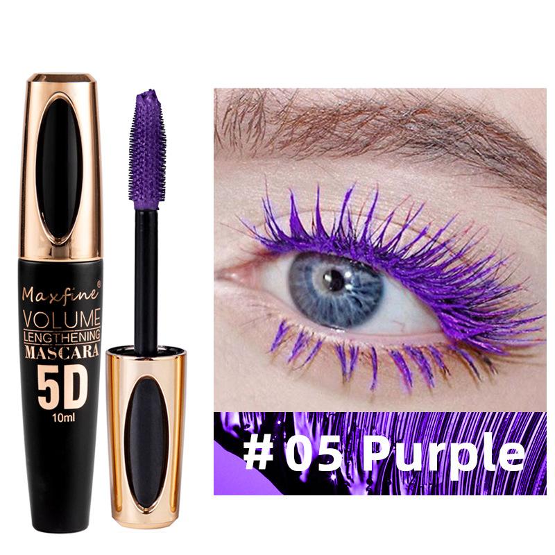 MS05 5D Mascara  Waterproof Sweat-Proof Not Smudge Long Base Multi-Color