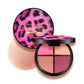 BL03 Leopard Print Gradient Blush Matte Shimmer Three-Dimensional Natural Nude Makeup Lasting Repair Rouge