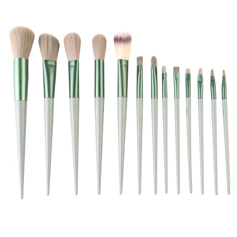 Morandi New 13 Makeup Brushes Set Eye Brush Concealer Brush Blush Loose Powder Brush Eye Shadow Brush