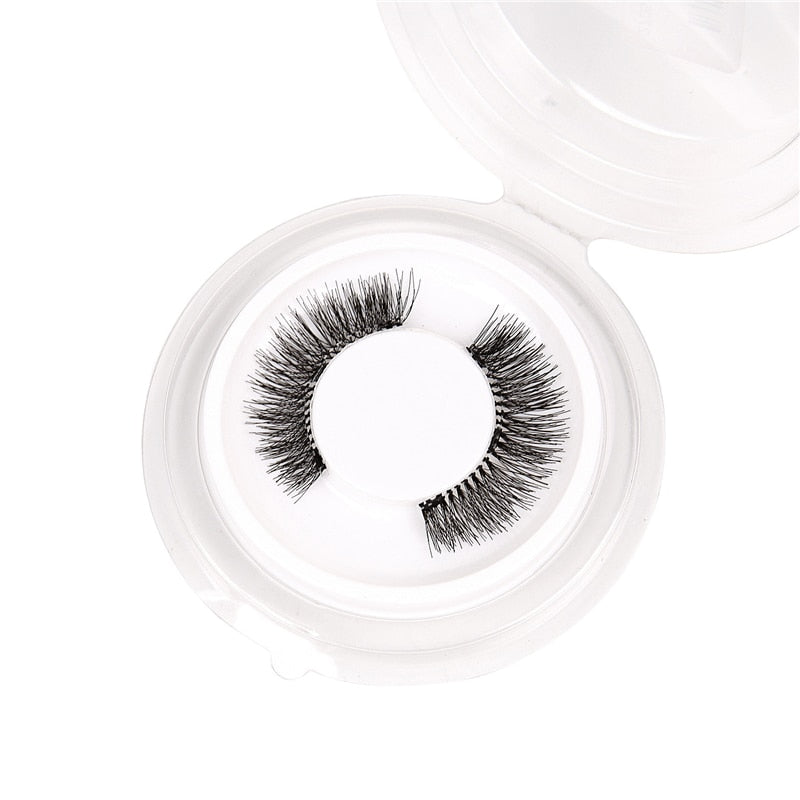 3D Magnetic Eyelashes With 3 Magnets Magnetic Lashes Natural Long False Eyelashes Magnet Eyelash Extension Makeup Tools