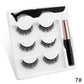 YAPEMAKER Magnetic Eyelashes 3D False Mink Eyelashes Magnet Lashes Magnetic Eyeliner&Tweezer Set Makeup Pestañas Magneticas