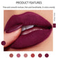 LS03 Hot Sale 6 Colors Matte Finish Lipstick Lip Balm