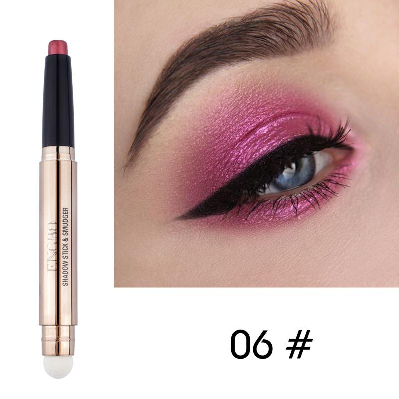 ES10 New Double-Headed Monochrome Eyeliner Pen Pearlescent Crouching Silkworm Eyeshadow Highlight Not Smudge Beauty Makeup