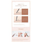 EL04 Eyeliner Cool Black and Quick Dry Not Smudge Smear-Proof Makeup Waterproof Black Long Lasting Eyeliner
