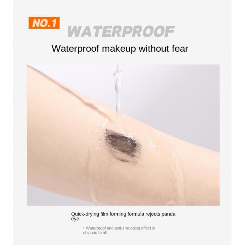 MS01 Waterproof Mascara Curling Thick Not Easy to Smudge with Lash Comb Cross-Border Mascara Makeup