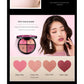 BL03 Leopard Print Gradient Blush Matte Shimmer Three-Dimensional Natural Nude Makeup Lasting Repair Rouge