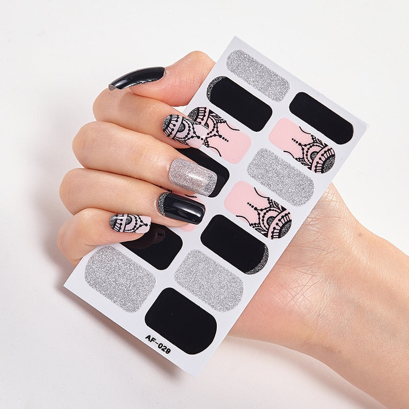 Full Cover Nail Stickers Nail Decoration Creative Nail Art Sticker