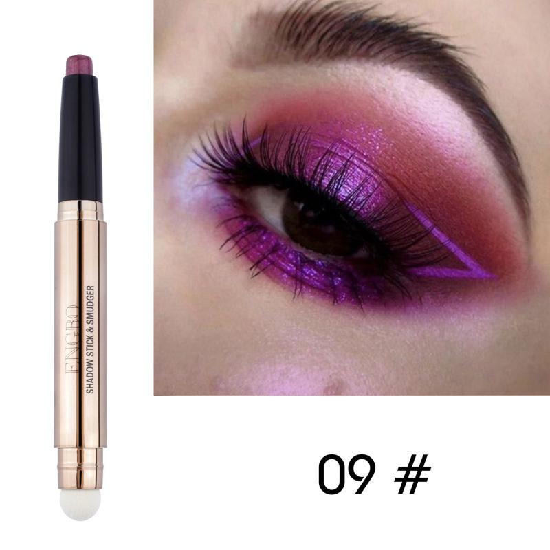 ES10 New Double-Headed Monochrome Eyeliner Pen Pearlescent Crouching Silkworm Eyeshadow Highlight Not Smudge Beauty Makeup