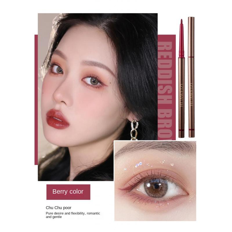 EL04 Eyeliner Cool Black and Quick Dry Not Smudge Smear-Proof Makeup Waterproof Black Long Lasting Eyeliner