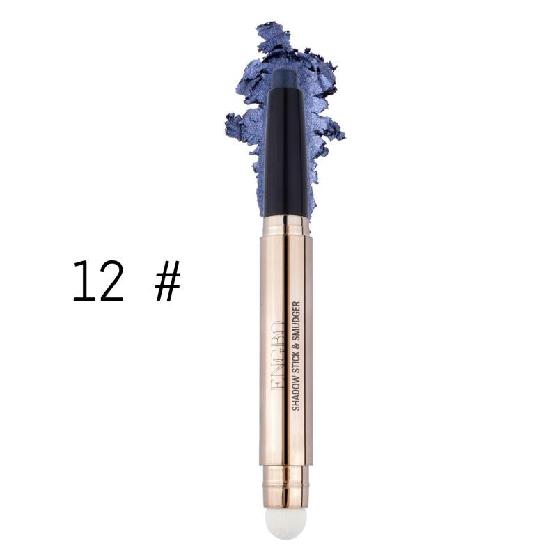 ES10 New Double-Headed Monochrome Eyeliner Pen Pearlescent Crouching Silkworm Eyeshadow Highlight Not Smudge Beauty Makeup