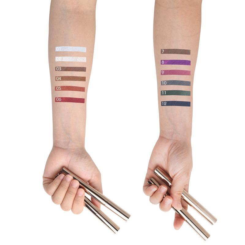 ES10 New Double-Headed Monochrome Eyeliner Pen Pearlescent Crouching Silkworm Eyeshadow Highlight Not Smudge Beauty Makeup