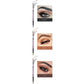 Eb04 New Automatic Rotating Pole Double Head Eyebrow Pencil Ultra-Fine Waterproof Eyebrow Pencil Makeup Eyebrow Pencil