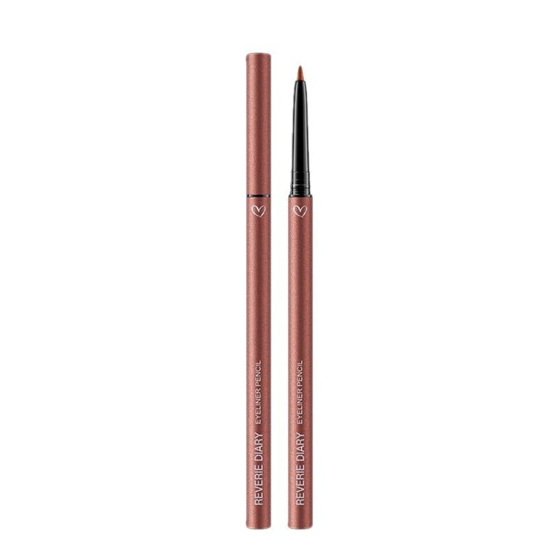 EL13 Eyeliner Spinning Fine Brown Not Easy to Smudge Eyebrow and Eye Dual-Use Makeup Eyeliner Beginner