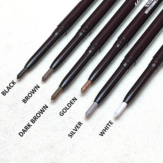 EL03 Hot Automatic Waterproof Inner Eyeliner Eyeliner Crouching Silkworm Eye Shadow Eyebrow Pencil Cosmetic Brush Eyeliner