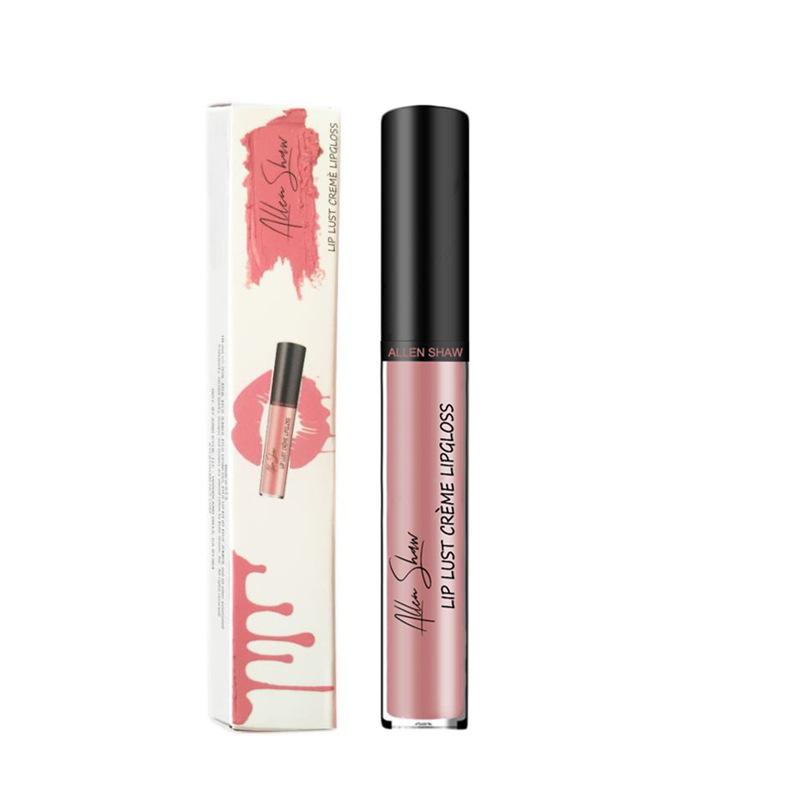 LS02 Lipstick Lip Glaze Allen Shaw Creme Cream Lip Gloss European and American Beauty