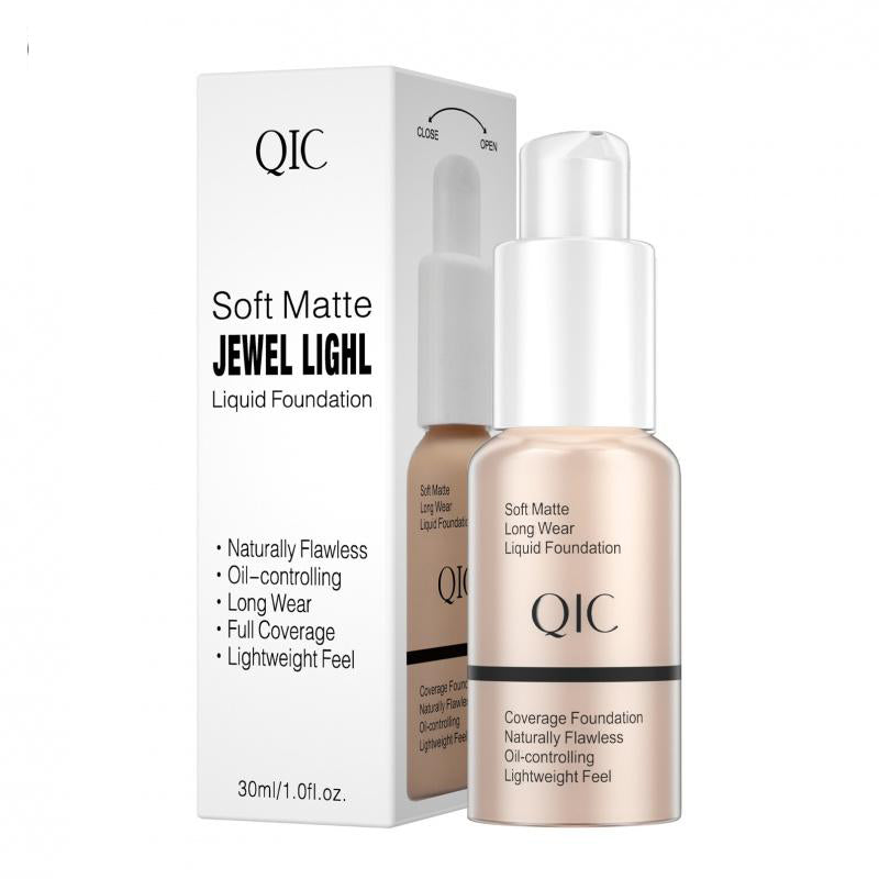 LF01 Liquid Foundation Smear-Proof Makeup Skin Care Moisturizing and Liquid Foundation