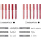LS05 No Stain on Cup Liquid Lipstick 6 PCs Lip Gloss Lip Glaze Set