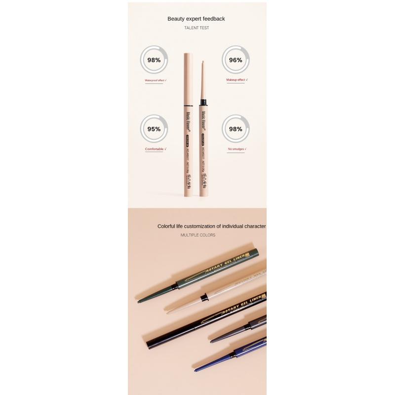 EL11  Color Waterproof Eyeliner Not Smudge Lower Eyelid Crouching Silkworm Eyeliner Pen